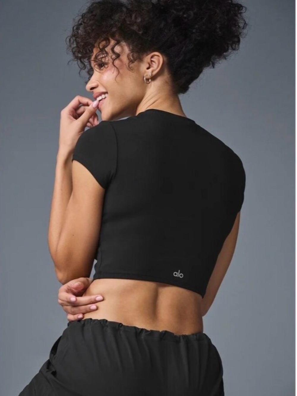 Alo finesse Crop tee